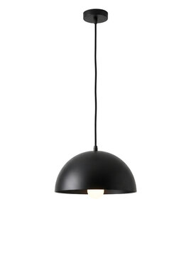 Modern Black Pendant Ceiling Light Hanging Lamp Isolated on Transparent Background PNG