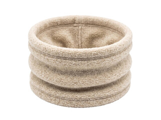 Beige Fleece Neck Warmer Accessory © Frodo