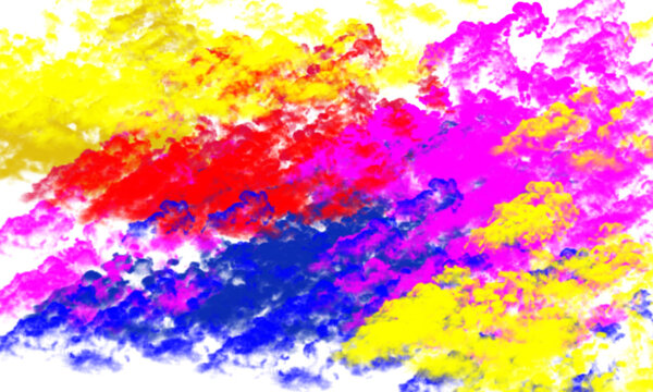 Abstract colorful paint texture background with brush strokes and vivid hues