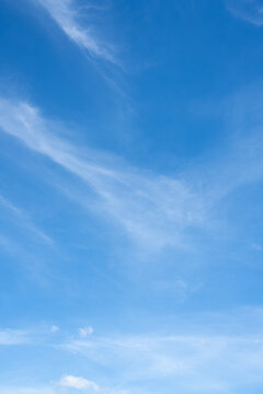 The sky is a vibrant, cloudless blue, while the sun shines brightly, making it appear even more radiant.