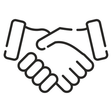Two hands shaking in a firm handshake agreement