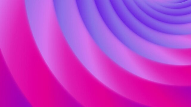 Abstract fluid gradient loop with purple and pink waves, smooth blurred background animation