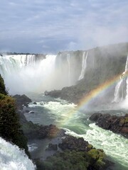 Fototapeta premium Views of the Iguacu Waterfall on the Brasilian Side