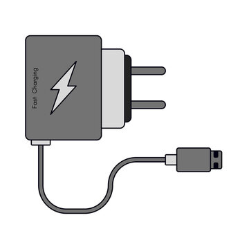 Vector illustration of a power plug