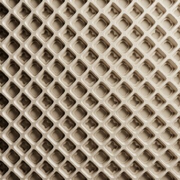 Abstract White Parametric Organic Texture