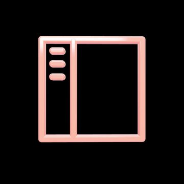 Minimalist window layout wireframes animation on a dark background showing a repeating grid structure in a clean modern interface design concept ideal for developer resources