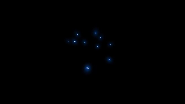 2D cartoon-style flash FX pack with dynamic energy bursts, glitter sparkle trails, thunder impacts, and glowing magic explosions. Black screen animation ideal for fantasy or combat sequences.
