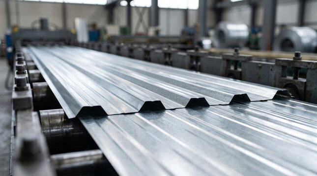 Sheet roll forming metal machine factory industrial steel production manufacturing process engineering plate profile galvanized industry