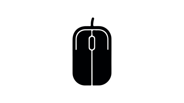 Computer mouse with scroll wheel and buttons for navigation and input in digital environments.