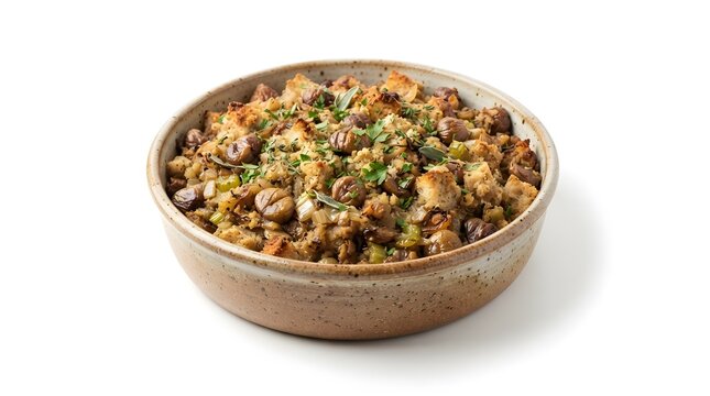 Thanksgiving Day Food Chestnut stuffing Thanksgiving f&hellip; - High Quality Modern Digital Asset for Design and Commercial Concept