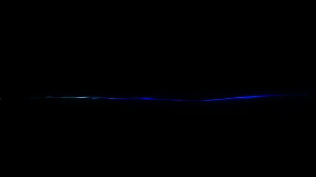 Minimalist Black Void Light Sliver