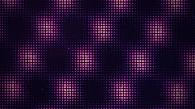 Abstract purple and pink square pixel wave background
