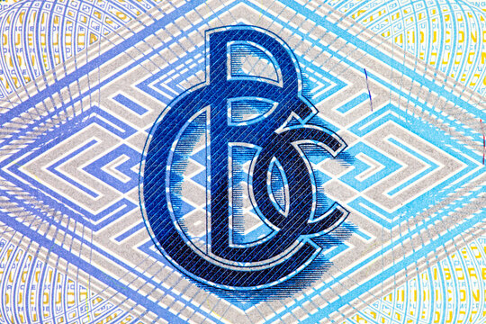 Congo 500 Congolese Franc banknote fragment for design. African paper money. World money collection.
