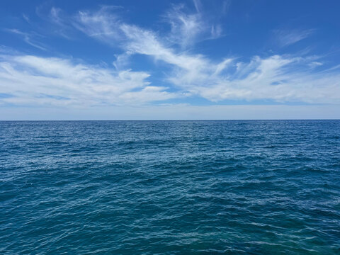 Ocean and sky