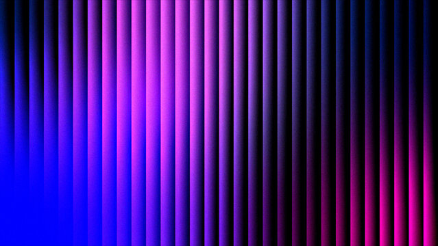 Abstract background, with vertical stripes, gradient transition from, bright blue to, deep purple and, vibrant pink