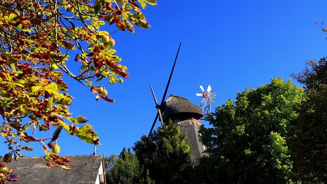 the historic german city of eutin 4k video