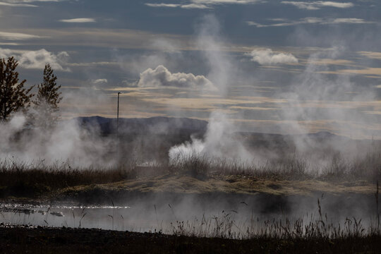 geothermal site in iceland