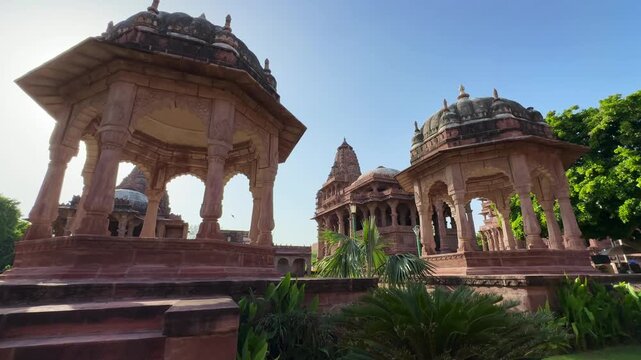 famous mandore garden with unique temples in jodhpur