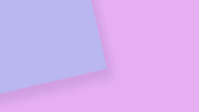 pastel square shapes layered over pastel coloured backgrounds animated motion backdrops animations with a gentle slow moving square gradually moving on a pale coloured wallpaper 4K graphic element