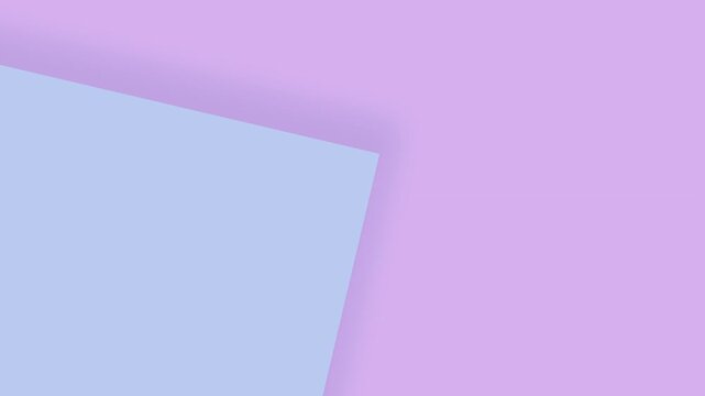 pastel square shapes layered over pastel coloured backgrounds animated motion backdrops animations with a gentle slow moving square gradually moving on a pale coloured wallpaper 4K graphic element