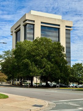 The 301 Midtown building, formerly known as the Cameron Brown building on McDowell Street in midtown Charlotte, NC