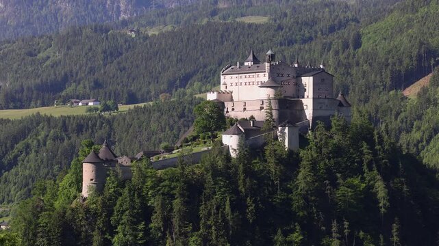 Hohenwerfen Fortress, Werfen, Pongau, Salzburg province, Austria