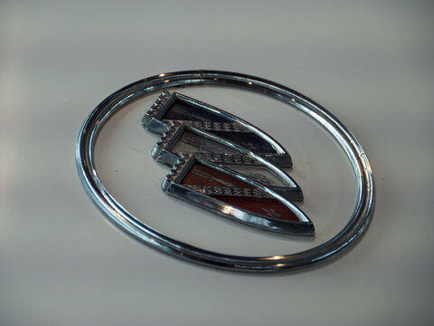 Buick LeSabre Convertible Emblem from 1961 Classic Car