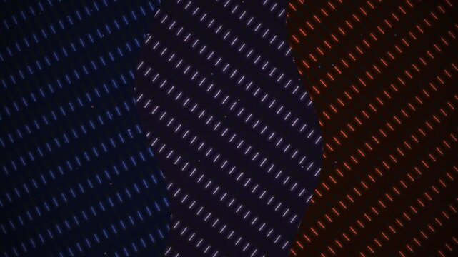 Dark blue and brown fabric texture with a simple diagonal dashed line pattern