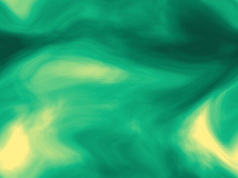 The Image Is An Abstract Digital Art Piece With A Green And Yellow Color Ocr