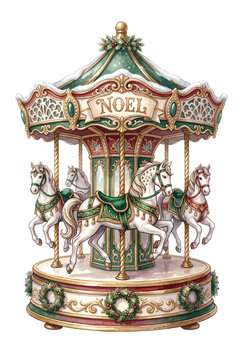 Noel Carousel Music Box.svg