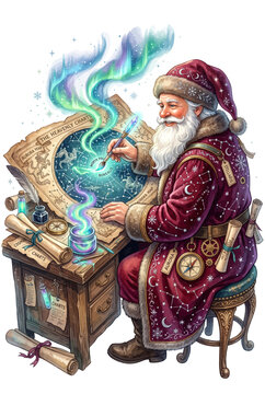 Aurora Mapmaker Santa.svg