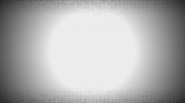 Halftone dot pattern gradient background on black