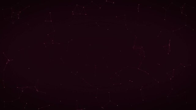 A luxurious seamless loop featuring hundreds of tiny white and gold particles drifting organically across a dark gradient backdrop. Soft flickering opacity creates a dreamy, elegant atmosphere. Ideal 