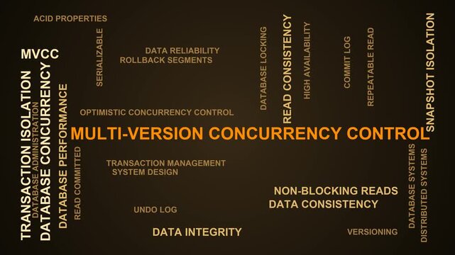 Multi Version Concurrency Control Word Cloud