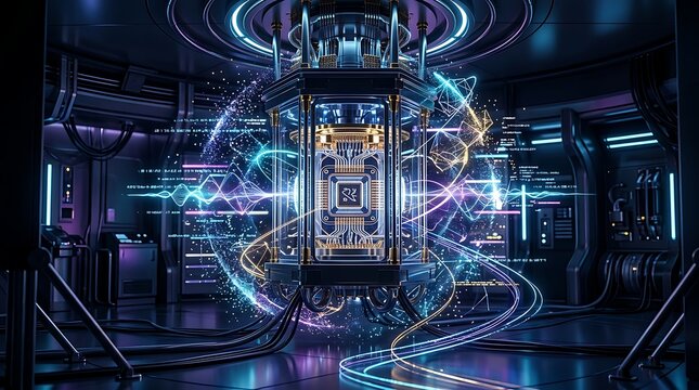 Advanced Quantum Computing Lab: Future Technology and Digital Transformation