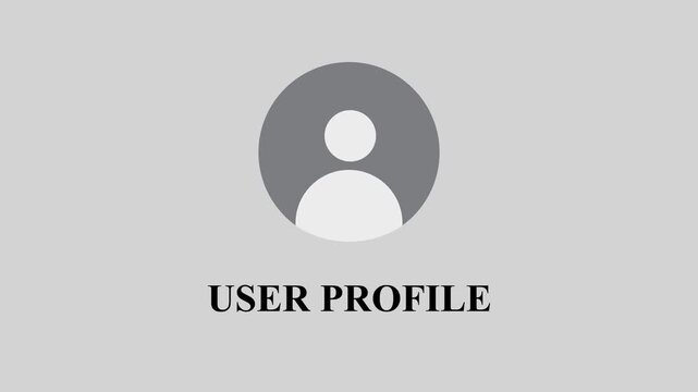 User icon. profile, avatar, Person Profile, social app and website profile symbol. Transparent vector and PNG