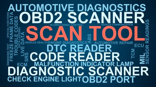 Scan Tool Word Cloud
