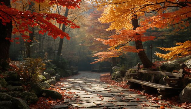autumn in the park