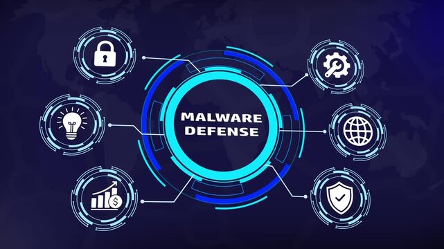 Advanced malware defense system interface featuring dynamic cyber security digital network protection protocols, global data privacy shielding, and information technology security analytics