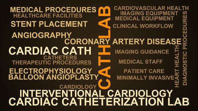 Cath Lab Word Cloud