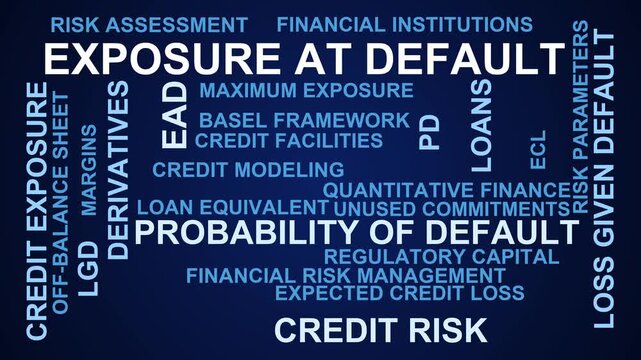 Exposure At Default Word Cloud