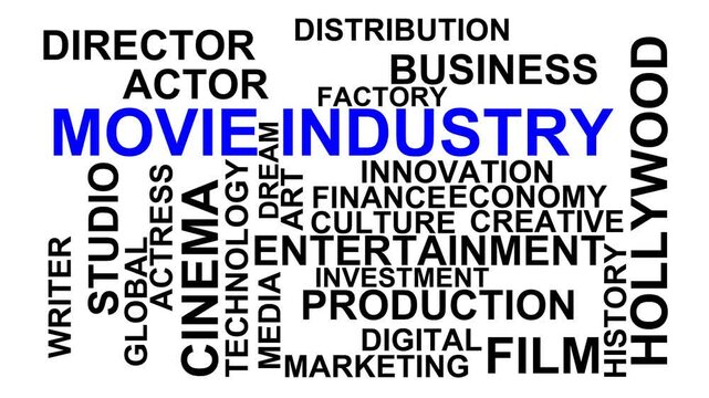Movie Industry Word Cloud