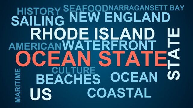 Ocean State Word Cloud