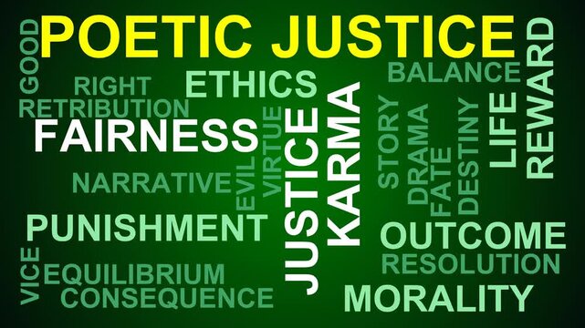 Poetic Justice Word Cloud