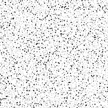 Seamless random black dots pattern