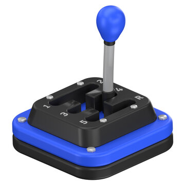 Gearshift 3D Icons