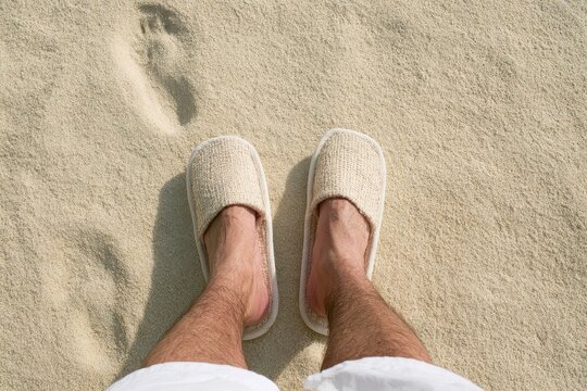 Feet in Slippers on S