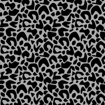 Abstract picture spots black and gray