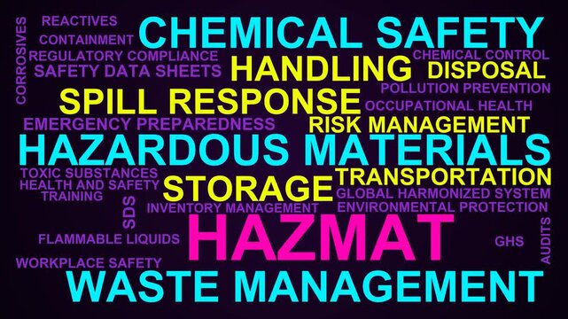 Hazmat Word Cloud