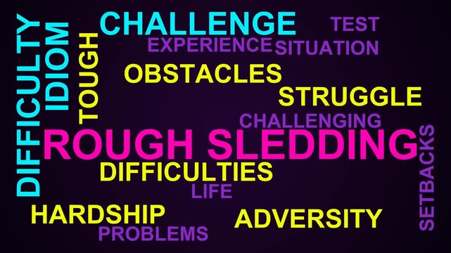 Rough Sledding Word Cloud